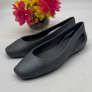 Women's Gray Casual Ballet Flats Size 11